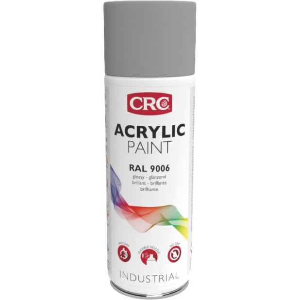 SPRAY BRILLANTE ALUMINIO PLATA METALIZADO 400ML.