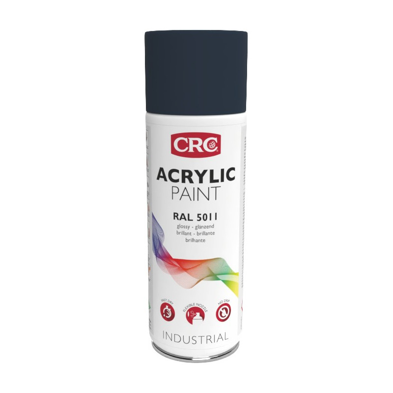 SPRAY ACRILICO BRILLANTE AZUL AC. RAL5011 400ML