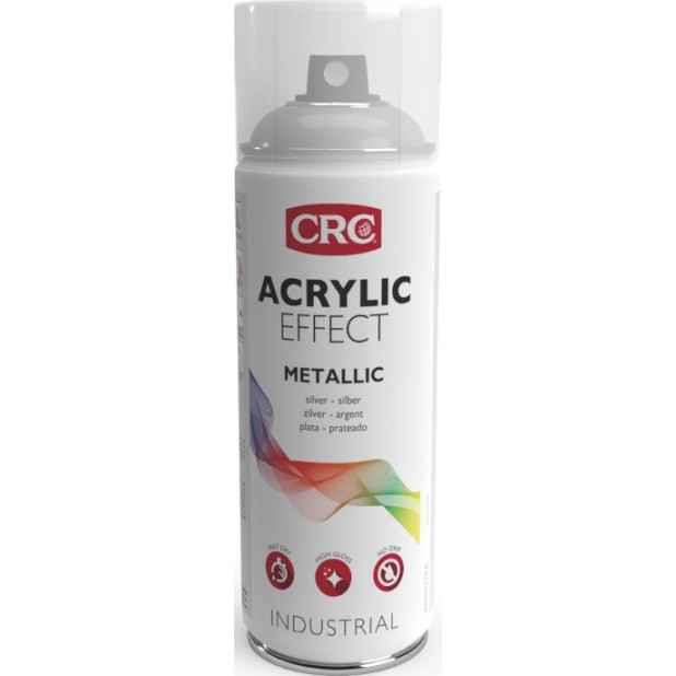 SPRAY ACRILICO EFECTO METALIZADO PLATA 400ML