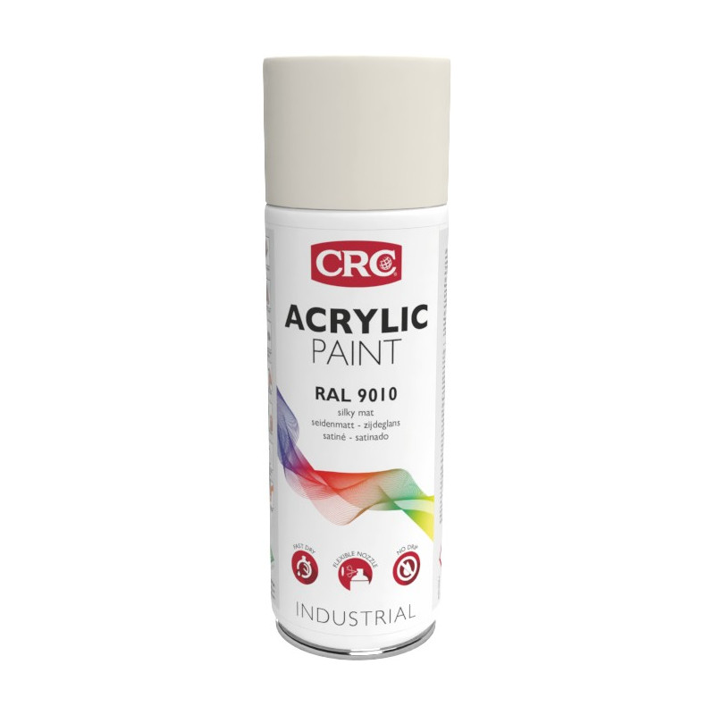 SPRAY ACRILICO SATINADO BLANCO RAL9010  400ML