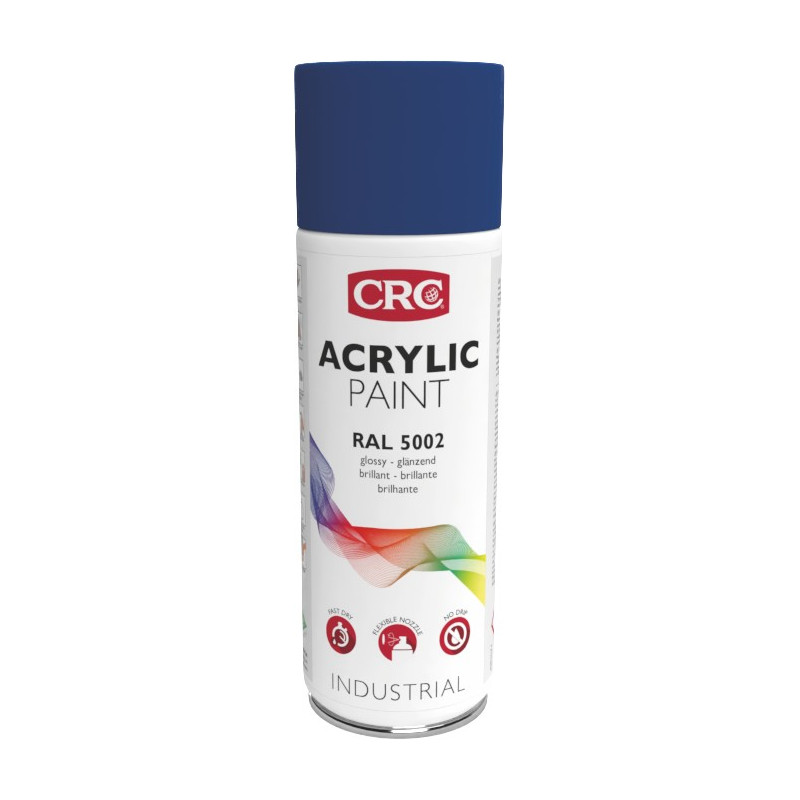 SPRAY ACRILICO BRILLANTE AZUL ULTRAMAR RAL5002 400ML