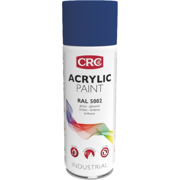 SPRAY ACRILICO BRILLANTE AZUL ULTRAMAR RAL5002 400ML