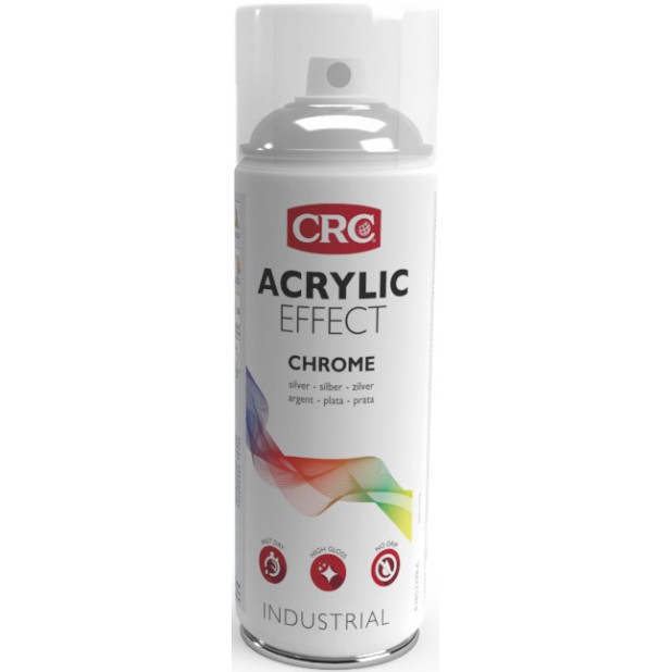 SPRAY ACRILICO EFECTO CROMADO PLATA 400ML