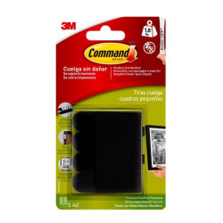 TIRAS CUELGA CUADROS PEQ. NEGRAS