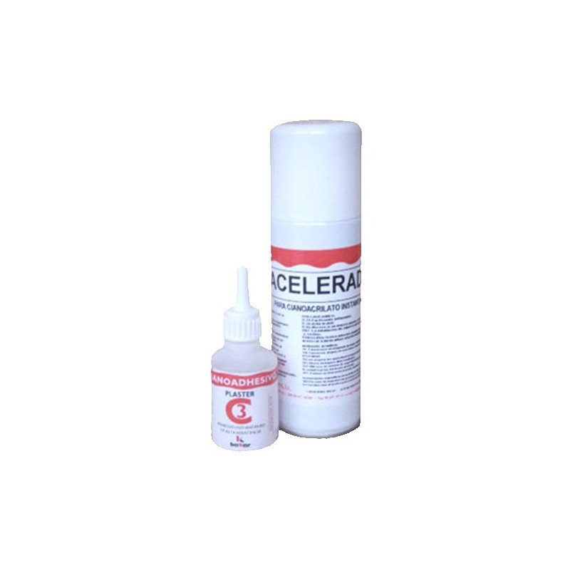 JGO. DE CIANOCRILATO+ACEL. C-3 50GR.
