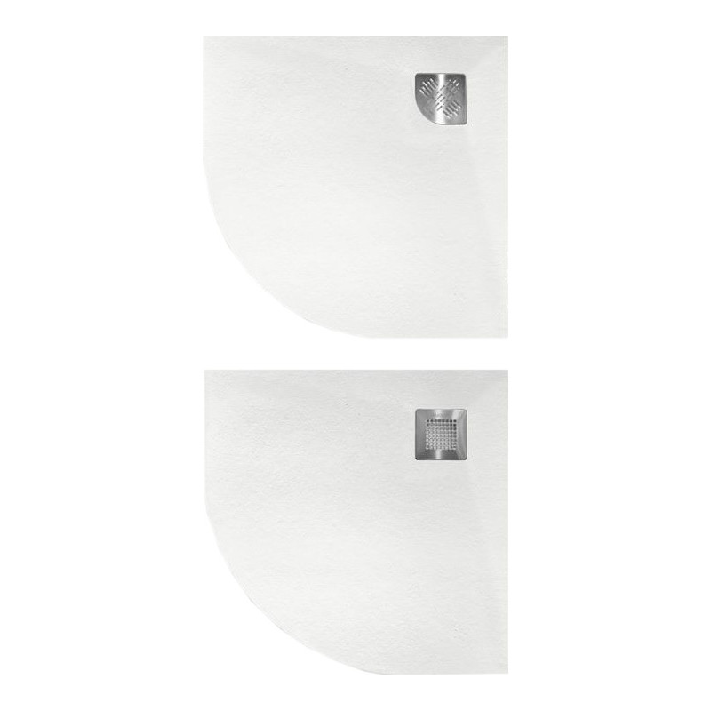 PLATO DUCHA CURVE 90x90 R.50 BLANCO