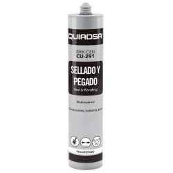 SELLADOR POLIURETANO NEGRO 310ML.