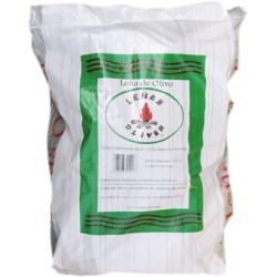 SACO LEÑA OLIVO 12 KG.
