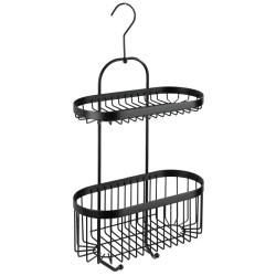 CESTO DUCHA DOBLE CLASSIC PLUS NEGRO