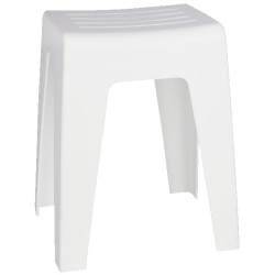 TABURETE BAÑO KUMBA BLANCO