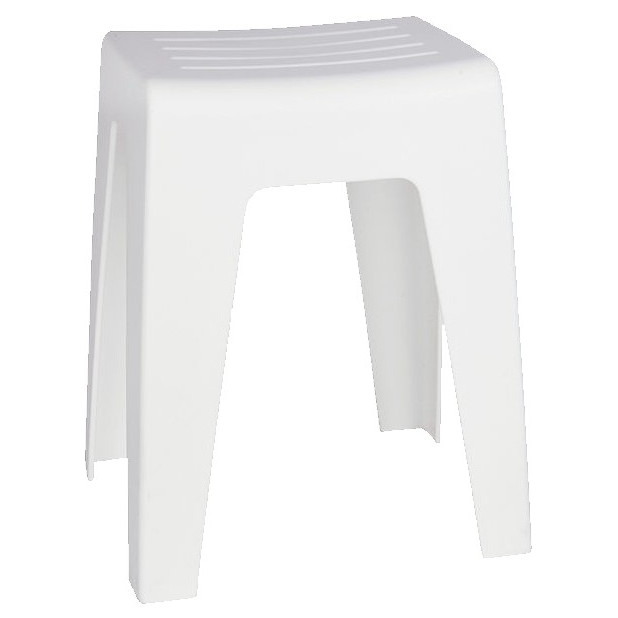 TABURETE BAÑO KUMBA BLANCO