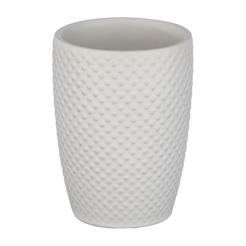 VASO DIENTES PUNTO BLANCO