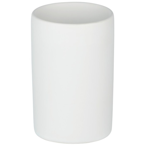 VASO CEPILLO DIENTES POLARIS BLANCO MATE