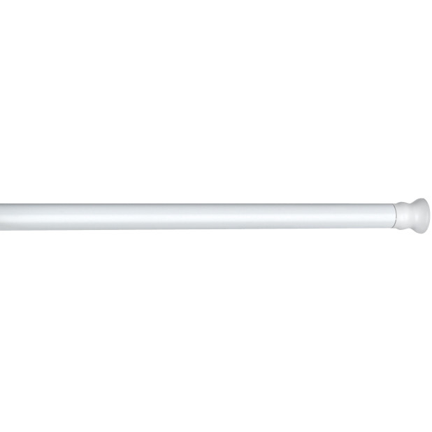 BARRA CORTINA BAÑO 70x115 20mm BLANCA