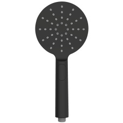 CABEZAL DE DUCHA DESIGN 12CM NEGRO