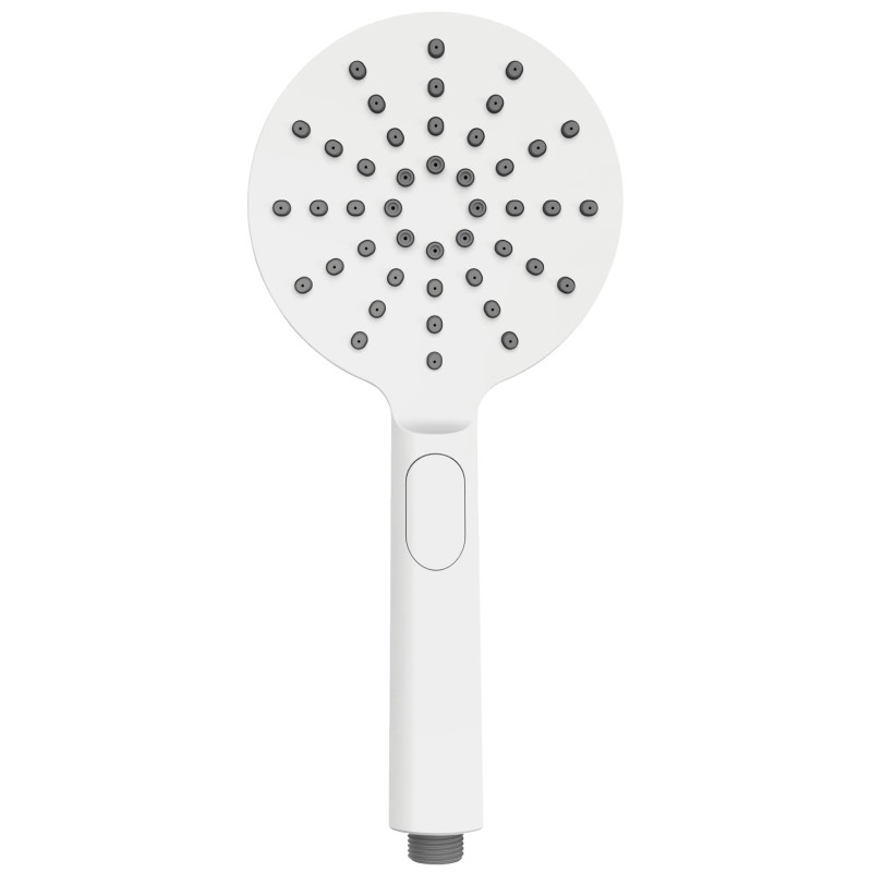 CABEZAL DE DUCHA DESIGN 12CM BLANCO