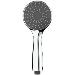 CABEZAL DUCHA CHORRO AGUA 9,6CM 1F