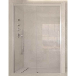 MAMPARA 1160x2000 PLATA A/BRILLO F+C DCHA