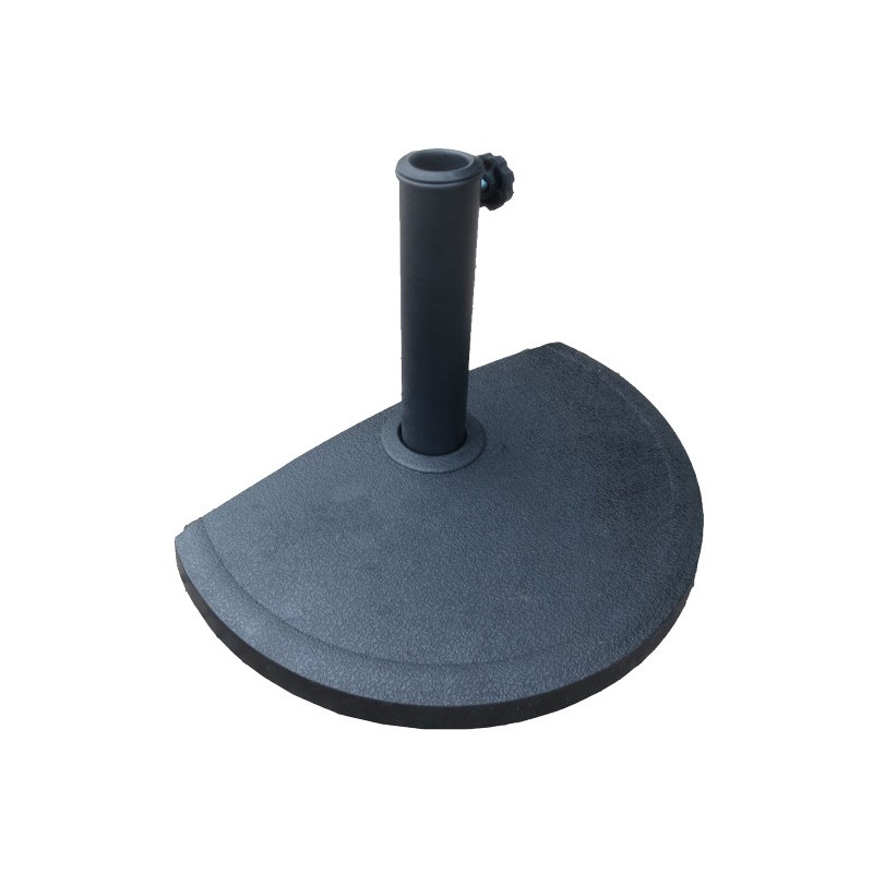 BASE PARASOL BALCON NEGRO 49x31x11CM 10KG