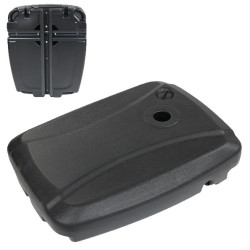 BASE PARASOL RELLENABLE PLASTICO NEGRO 80x60x15CM