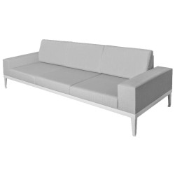 SOFA 3 PLAZAS LUANA ALU CHATEAU 250x90x67CM