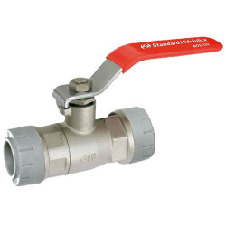 VALVULA ESFERA P.B. 22mm. PALANCA