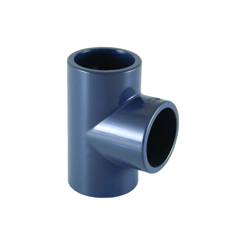 TE 90º PVC PRESION ENCOLAR D.63