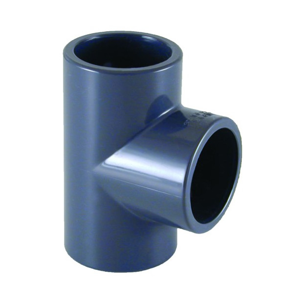 TE 90º PVC PRESION ENCOLAR D.63