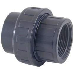 ENLACE MIXTO 3 PIEZAS PVC H. D.20 X1/2"