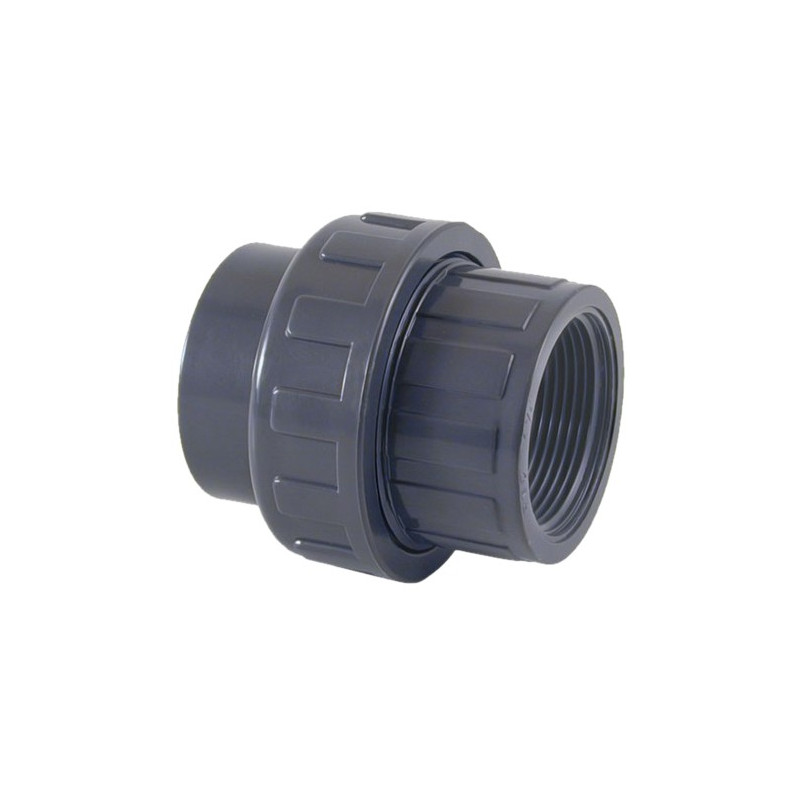 ENLACE MIXTO 3 PIEZAS PVC H. D.32 X1"