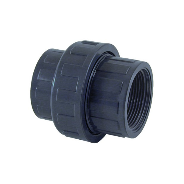 ENLACE 3 PIEZAS PVC ROSCAR H. D.1"