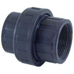 ENLACE 3 PIEZAS PVC ROSCAR H. D.1 1/4"