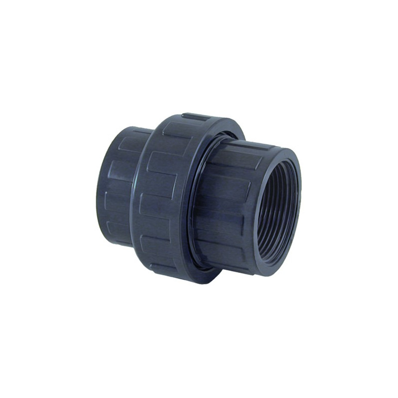 ENLACE 3 PIEZAS PVC ROSCAR H. D.1 1/2"