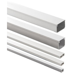 MINICANAL 12X12 BLANCO 2MTS