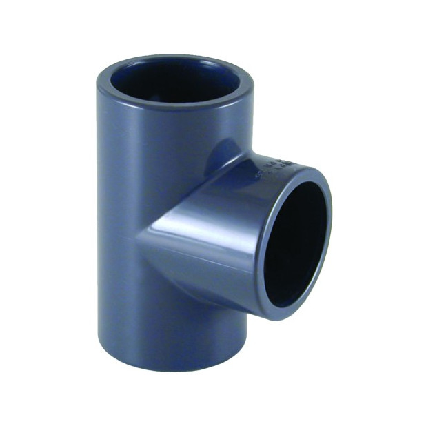 TE PVC PRESION 90º ENCOLAR D.160