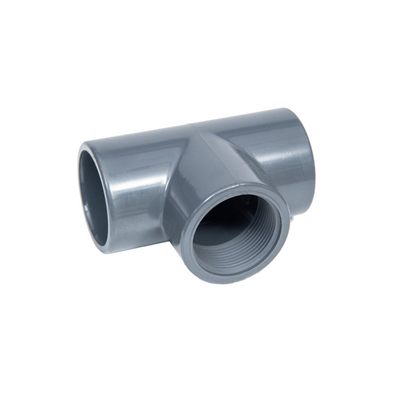 TE IGUAL 90º H-H MIXTA PRESION D50x1 1/2"