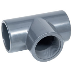 TE IGUAL 90º H-H MIXTA PRESION D40x1 1/4"
