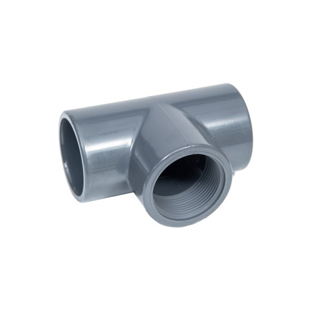 TE IGUAL 90º H-H MIXTA PRESION D40x1 1/4"