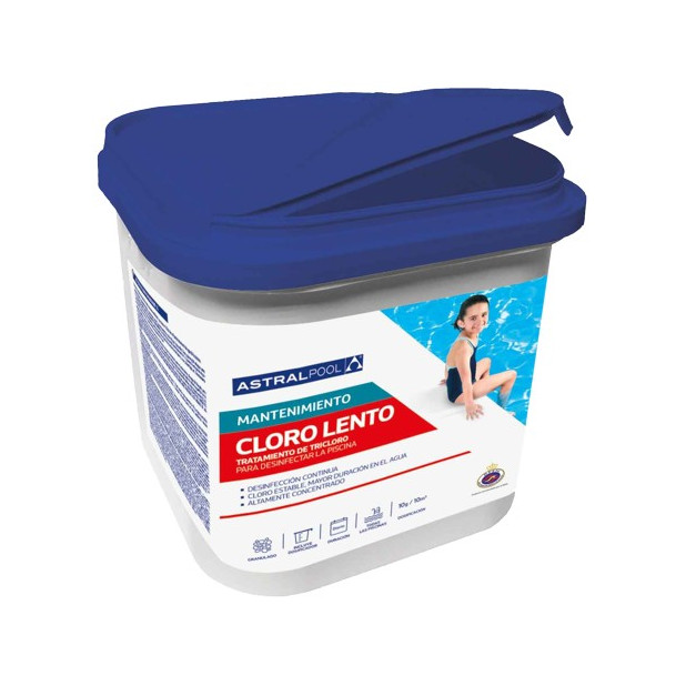 TRICLORO GRANULADO 5KG. 90%