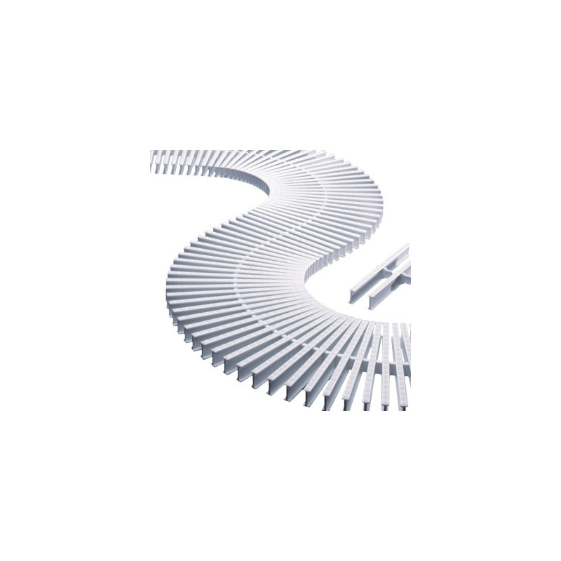 REJILLA TRANSVERSAL CURVA 195x22 11107