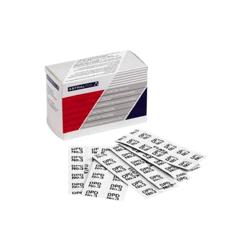 TABLETAS REACTIVOS DPD3 250 UND.