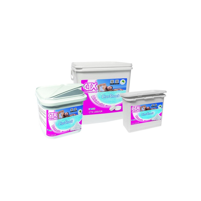 CLORO DE CHOQUE 200gr. 5KG.