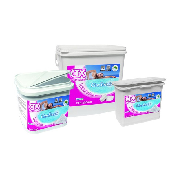CLORO DE CHOQUE 200gr. 5KG.
