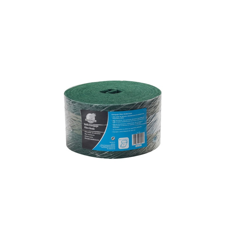 ROLLO ESTROPAJO F.VERDE 6x13
