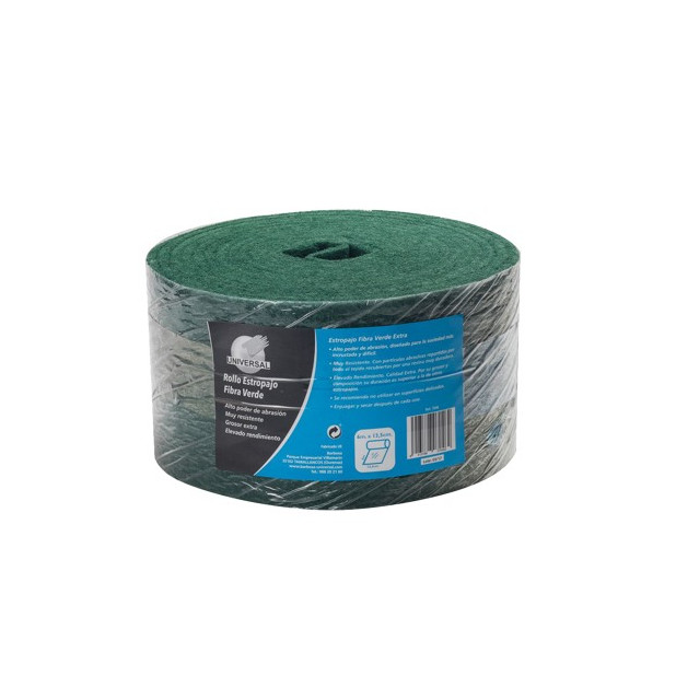 ROLLO ESTROPAJO F.VERDE 6x13