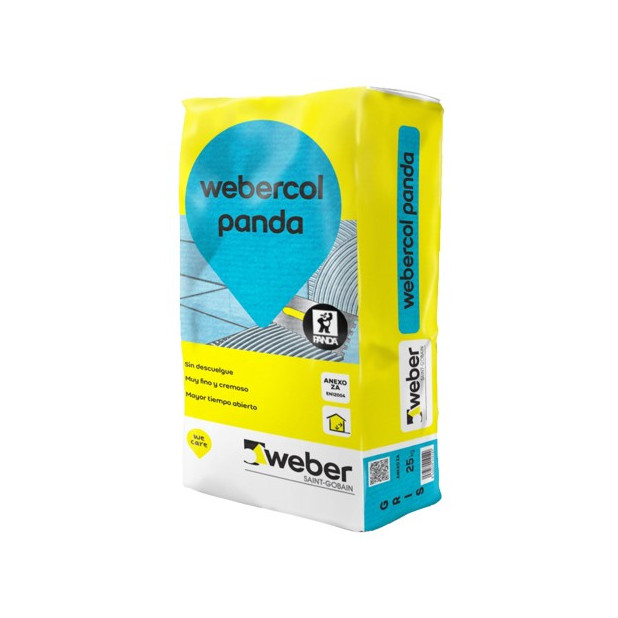 WEBER. COL PANDA 66 25KG. GRIS