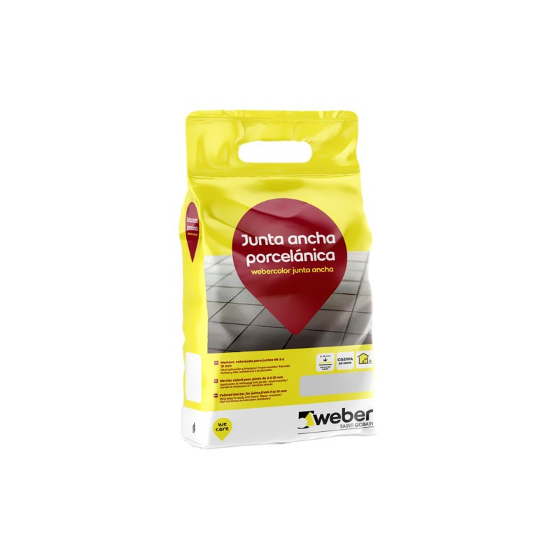 WEBERCOLOR JUNTA ANCHA 5KG. TABACO***descatalogado