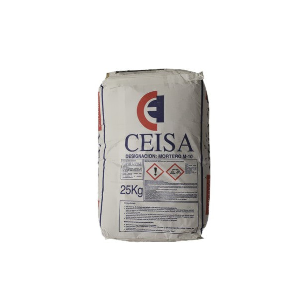 MORTERO ENLUCIDO M-10 25KG