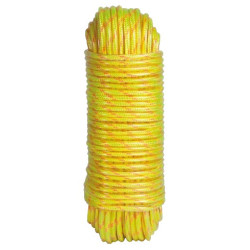 MADEJA CUERDA PES PLAST. 5MM/25MTS AMAR. FL