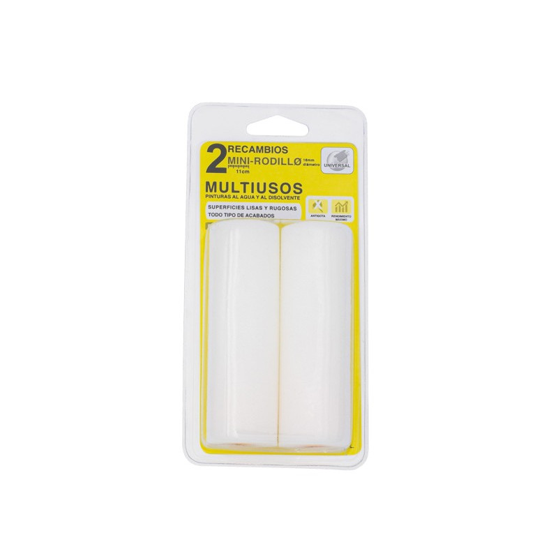 PACK 2 RECAMBIOS MULTIUSOS 11CM